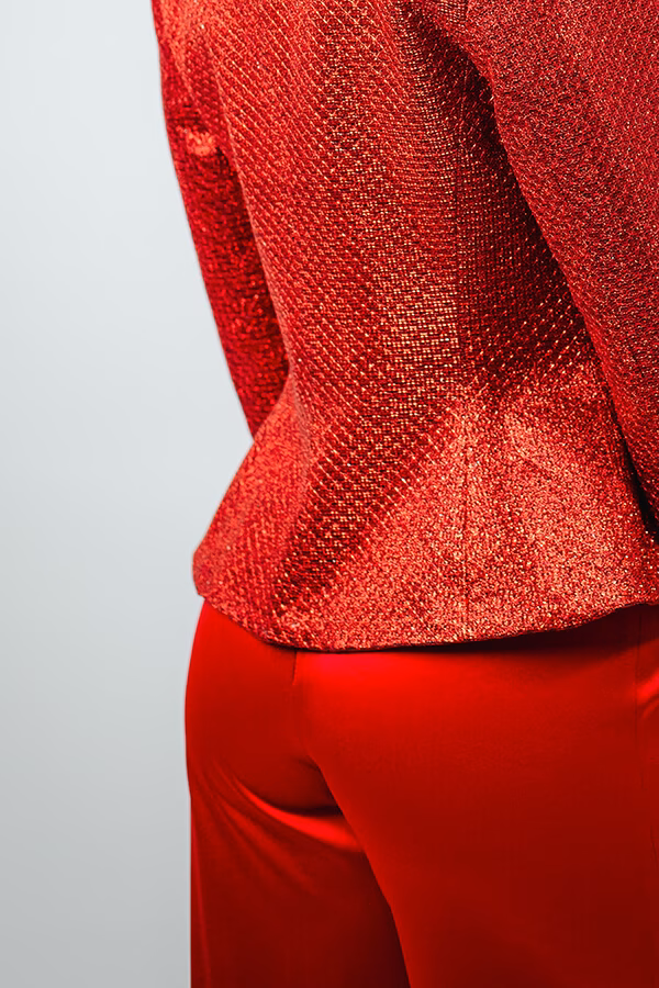 PANTALON SOUR CHERRY by Tudor Halațiu